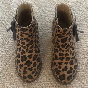 Tucker and Tate Leopard Booties